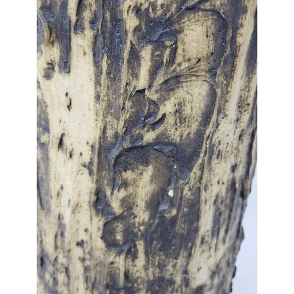 German Bark Vase - Etsy Vintage Tree Bark Trunk Textured Pottery Vase 62-30 Germany Brutalist MCM
